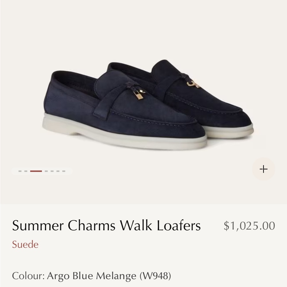 Loro Piana Summer Charms Walk Loafers